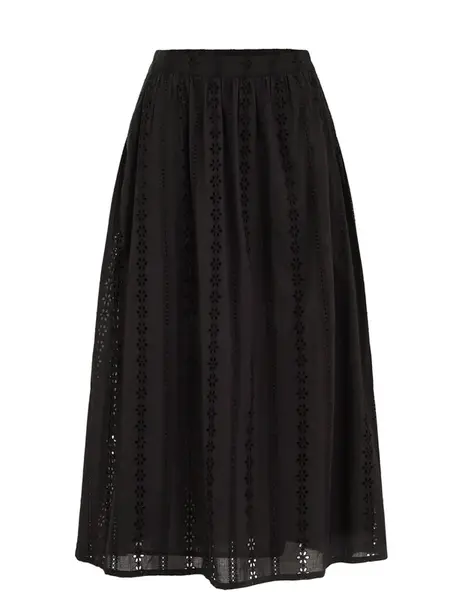 WE Fashion Sukňa  čierna