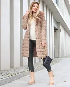 Resti Ladies' brown winter jacket - Clothing
