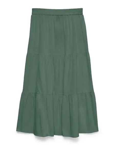 VERO MODA Sukňa 'VMDICTHE'  tmavozelená