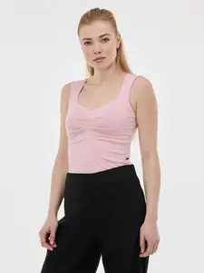 Světle růžové dámské tílko ORSAY