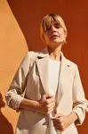Marisse Women's Jacket L-Mr-4610 Off White