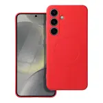 Obal Silicone Mag Cover, Samsung Galaxy S26 Plus, červený