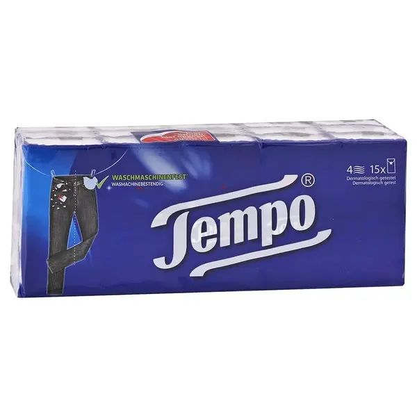 Tempo hygienické kapesníky 15 balíků