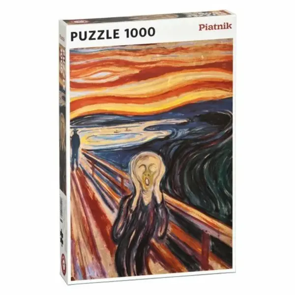 Puzzle Munch - Výkřik 1000 dílků (poškozená)