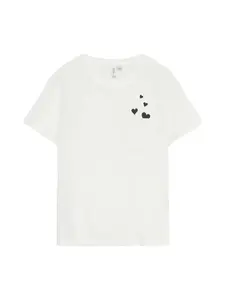 VERO MODA Tričko 'VMKARMA'  čierna / biela