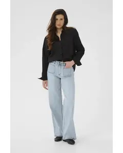 Kaffe Džínsy  modrá denim / svetlomodrá