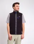 Patagonia M's Retro Pile Vest Black w/Forge Grey XL
