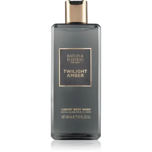Baylis & Harding The Edit Twilight Amber luxusní sprchový gel Amber, Vertiver & Vanilla 400 ml