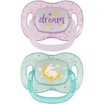 Canpol babies NIGHTGLOW Girl cumlík 0-6 m 2 ks