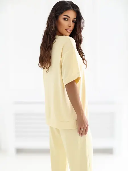 Žlutý dámský komplet RUE PARIS