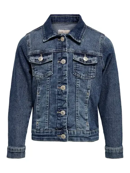 ONLY GIRLS Prechodná bunda 'Sara'  modrá denim