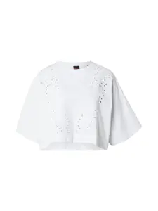 BOSS Tričko 'C_Ephilas_2'  biela