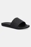 Pantofle Calvin Klein Jeans POOL SLIDE MONO dámské, černá barva, HW0HW02541