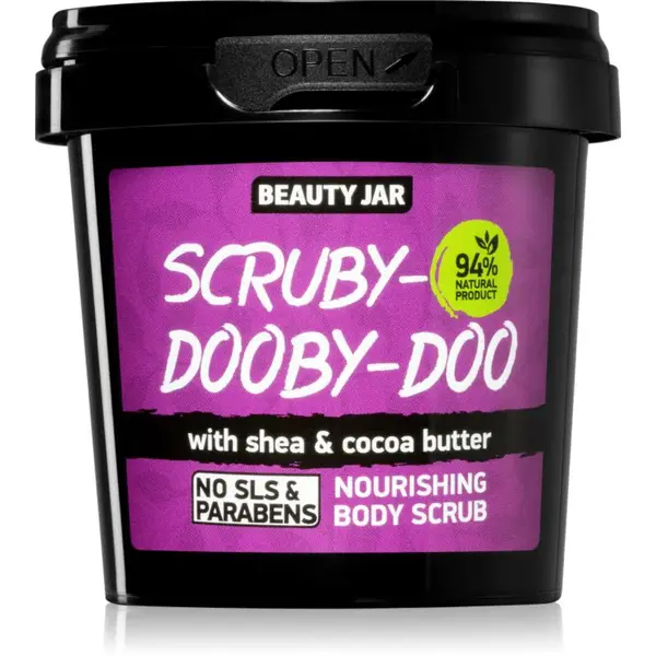 Beauty Jar Scruby-Dooby-Doo vyživujúci telový peeling 200 g