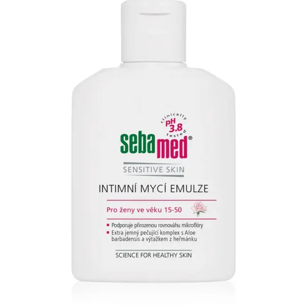 Sebamed Wash Intimate emulzia pre intímnu hygienu pH 3,8 50 ml
