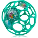 Oball Rattle hrkálka 0 m+ Dark turquoise 1 ks