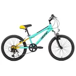 Dětské kolo Olpran Agilis ALU 20" - model 2026 13" (125-145 cm) světle zelená/oranžová/černá