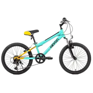 Odlehčené dětské kolo Olpran Agilis ALU 20" - model 2026 13" (125-145 cm) světle zelená/oranžová/černá