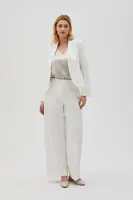 Marisse Women's Trousers L-Sp-4610 Off White