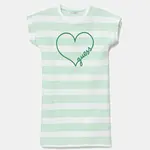 Dívčí šaty Guess zelená barva, mini, J5GK33 KBOR4