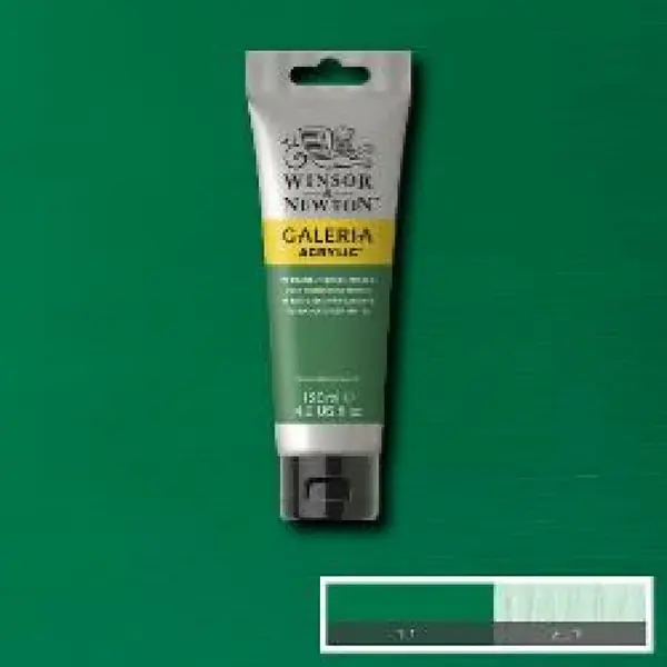 Akrylová barva Galeria 120ml – 484 permanent green medium