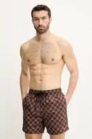 Plavkové šortky Sprayground hnědá barva