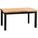 Rozkladací stôl Tiago 140/220x80cm doska/drevo – Dub Craft/Čierna