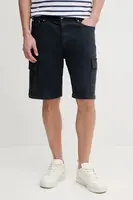 Kraťasy Pepe Jeans GYMDIGO FIVE POCKETS CARGO SHORT pánské, tmavomodrá barva, PM801177