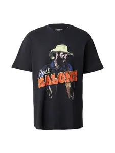 Only & Sons Tričko 'ONSPOST MALONE'  indigo / limetková / mandarínková / čierna