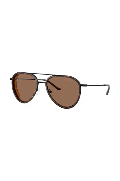 Sluneční brýle Emporio Armani pánské, hnědá barva, 0EA2163