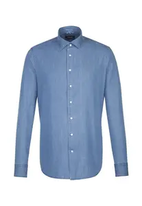 SEIDENSTICKER Košeľa  modrá denim