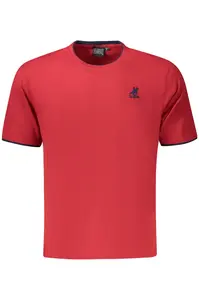 US GRAND POLO MEN'S SHORT SLEEVE T-SHIRT RED