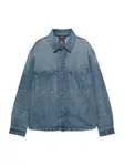 Pull&Bear Košeľa  modrá denim