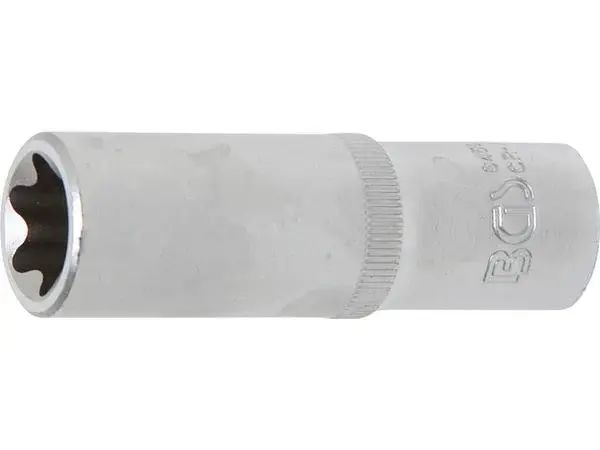BGS Technic BGS 6450 Nástrčná hlavice 1/2" E-Profil E20, prodloužená