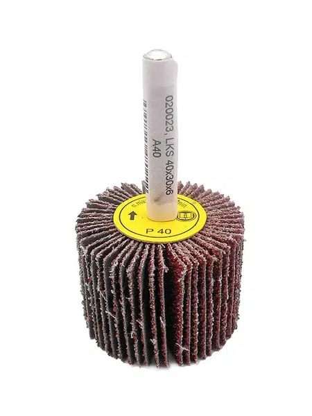 MAGG Kotouč brusný lamelový P120, 40x30 mm, na stopce 6 mm Zrnitost: P40