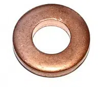 Elring Těsnění pod vstřikovače diesel common rail 7 x 13,8 x 1,85 mm, měděné Velikost: 7.3x14.9x3 mm