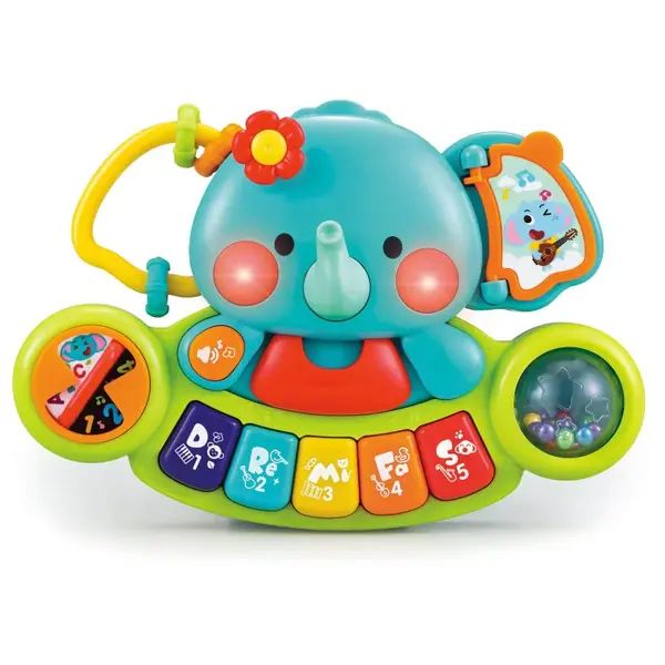 Bo Jungle B-E’L’E’Phant Piano aktivity hračka 6 m+ 1 ks