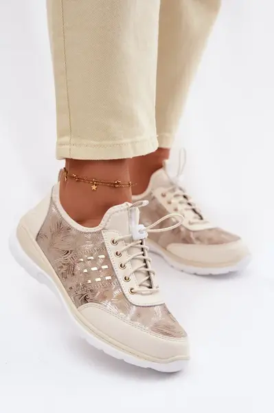 Vzorované kožené mokasíny D&amp;A