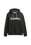 Superdry & Co Mikina  jedľová / biela