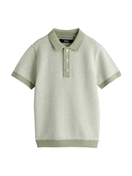 Next Sveter  nefritová / biela