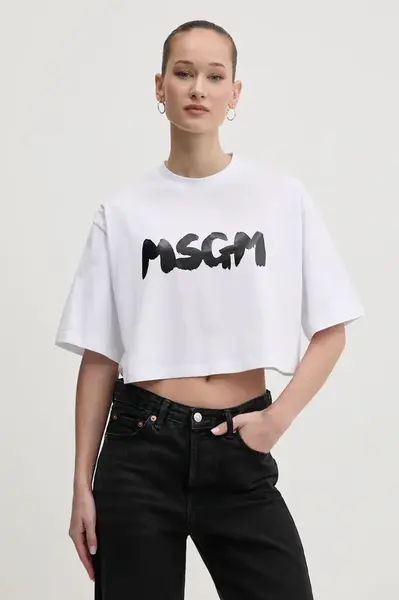 Bavlněné tričko MSGM