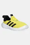 Dětské sneakers boty adidas MONOFIT SMILEY žlutá barva, IH6311