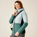 Dámská hybridní bunda regatta leedre tyrkysová 40