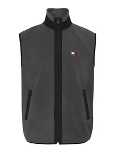 Tommy Jeans Vesta  antracitová / čierna