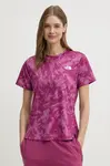 Sportovní tričko The North Face Flex fialová barva, NF0A8BQG85N1