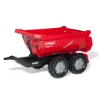 Rollytoys Přívěs za traktor Halfpipe Krampe červená