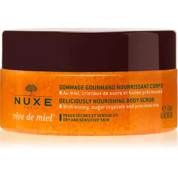 Nuxe Rêve de Miel Deliciously Nourishing Body Scrub vyživujúci telový peeling 175 ml