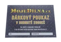 MDtools Dárkový poukaz MojeDílna.cz v hodnotě 2000 Kč - online, platba předem Varianta: Tištěný