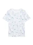Nike Sportswear Tričko  modrá / biela
