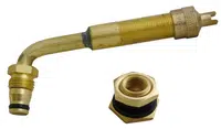 Redukce EM ventilu, výška 22,5 mm, závity 7,6 a 12,6 mm - Ferdus 11.128 Varianta: úhel 80 stupňů. délka 106 mm